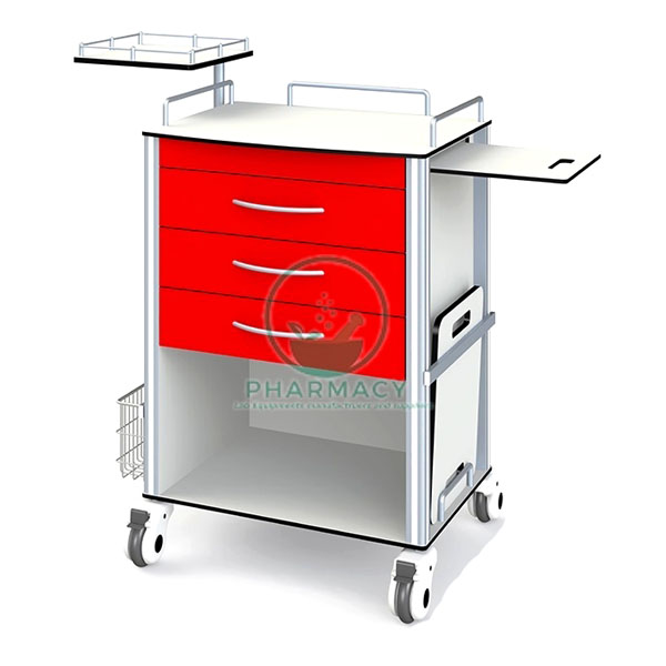 Nursing-Treatment Trolley
