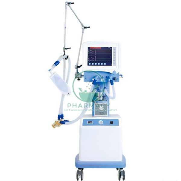 Ventilator with Pressure and Volume Control