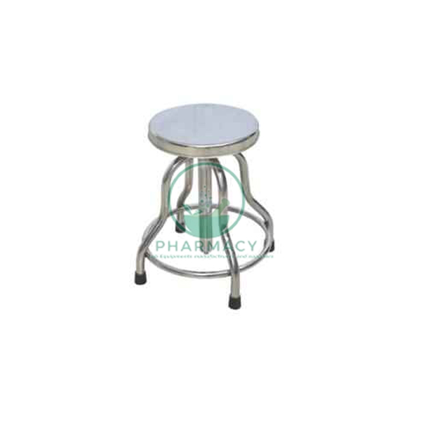 Patient Stool Revolving (SS Top)