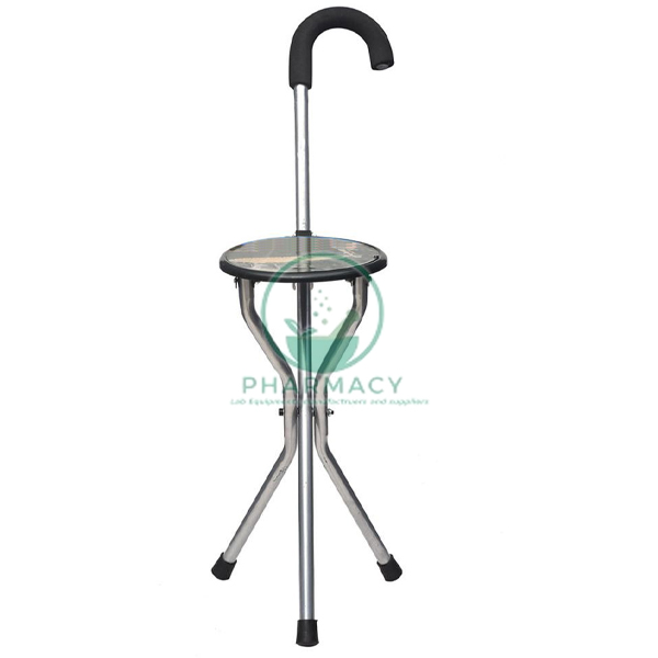 Foldable Walking Stick Cum Chair