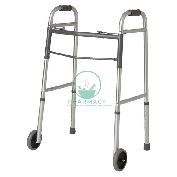 Walker Foldable with Two Wheels